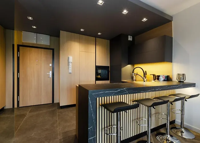 דירה Lupoapartments Premium Z Klimatyzacja, Wanna W Sypialni Manufaktura Parking Dostep Na Kod